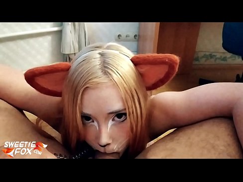 ❤️ Kitsune traga o pau e corre na súa boca Vídeo de sexo na pornografía gl.passenger33.ru